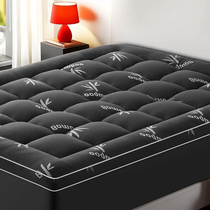 Secure Mattress Topper Twin XL Size Cooling Extra Thick Breathable Viscose Made from Effective