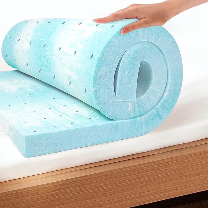 Carefully Designed EGO Topper 3 Inch Twin Memory Foam Mattress Topper Cooling Gel Foam Mattress Exclusive
