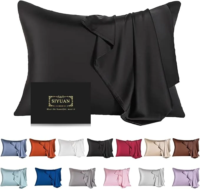 World-Class Mulberry Silk Pillowcase for Hair and Skin King Size Cooling Silk Pillow Case High-Quality