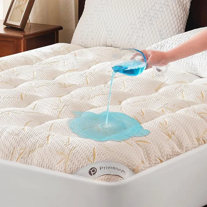 Minimalist PRIMESOFT Waterproof King Size Mattress Topper Thick Pillow Top Mattress Comfortable
