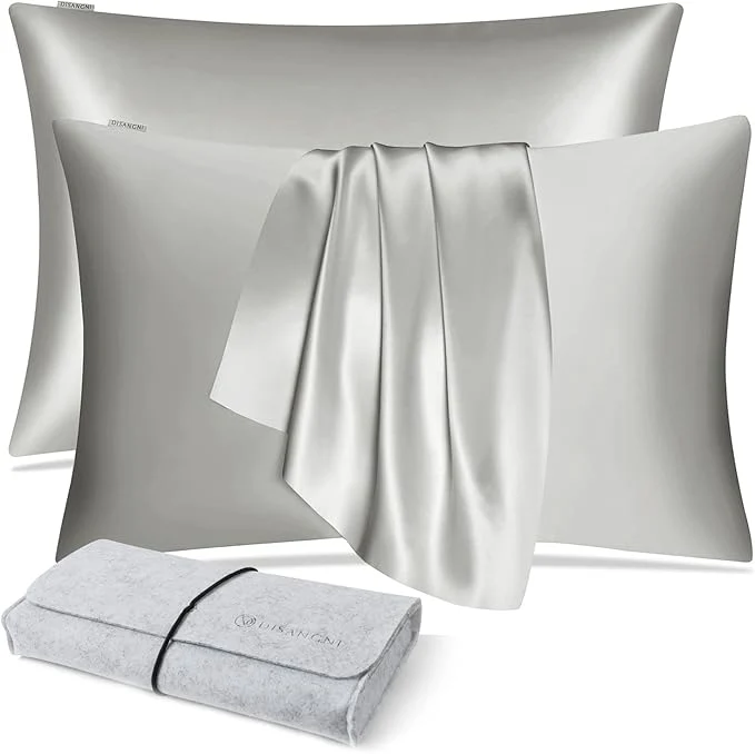 Sophisticated DISANGNI Natural Mulberry Silk Pillow case Smooth