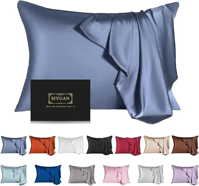 Certified Mulberry Silk Pillowcase for Hair and Skin Cooling Silk Pillow Case Organic