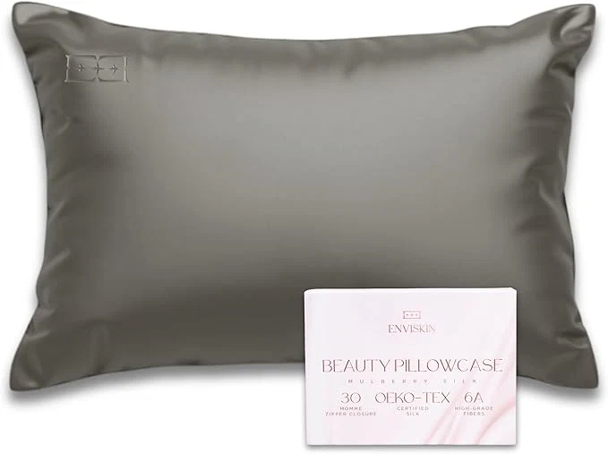 Certified Mulberry Silk Pillowcase Infused High-Performance