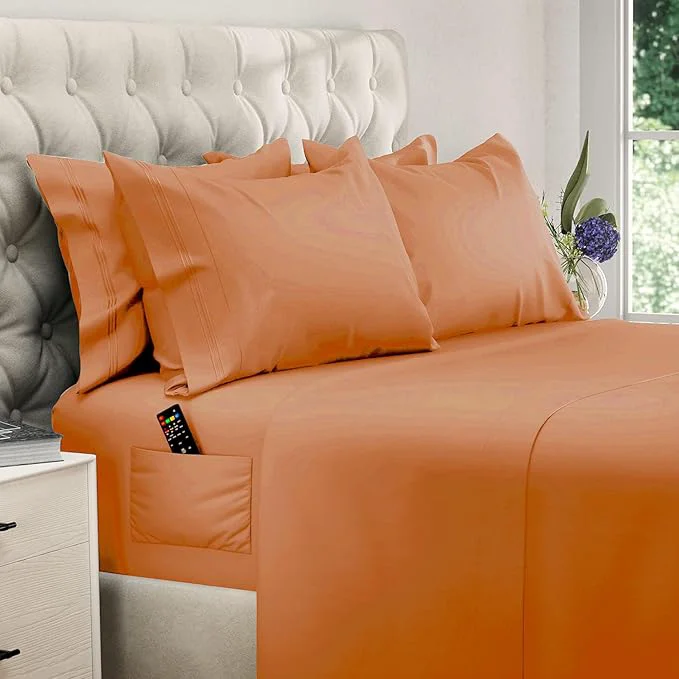 Carefully Designed DREAMCARE King Size Sheets Set Smooth
