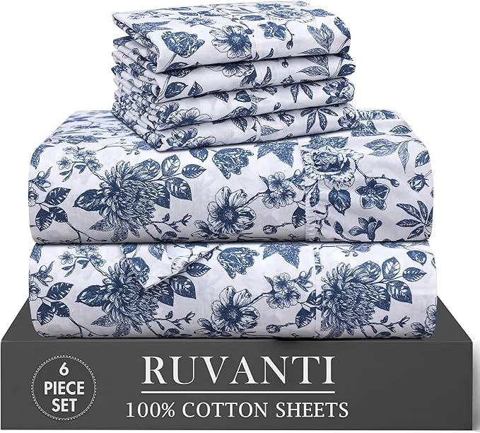 Proven RUVANTI 6 Pcs Cotton Sheets Next-Generation