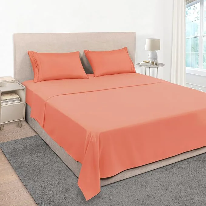 Professional Mejoroom Full Size Sheet Set Crafted