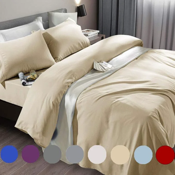 World-Class SONORO KATE Bed Sheet Set Super Soft Microfiber 1800 Thread Count Luxury First-Class