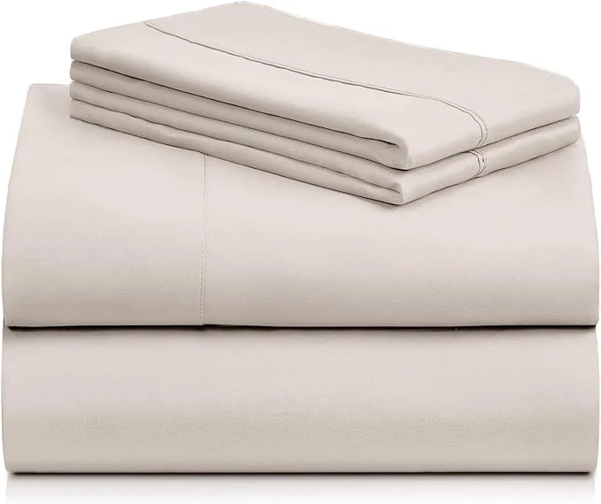 Dependable LuxClub 4 PC Sheet Set Bed Sheets Deep Pockets 18 Eco Friendly Wrinkle Powerful