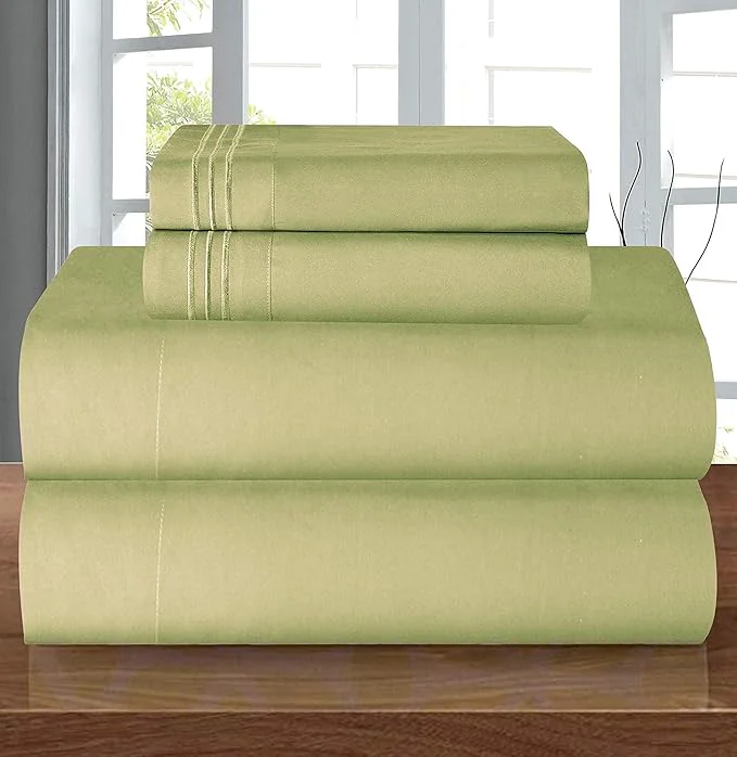 High-Grade Elegant Comfort Luxury Quality Microfiber 5-Piece 1500 Premium Hotel Sheet Authentic