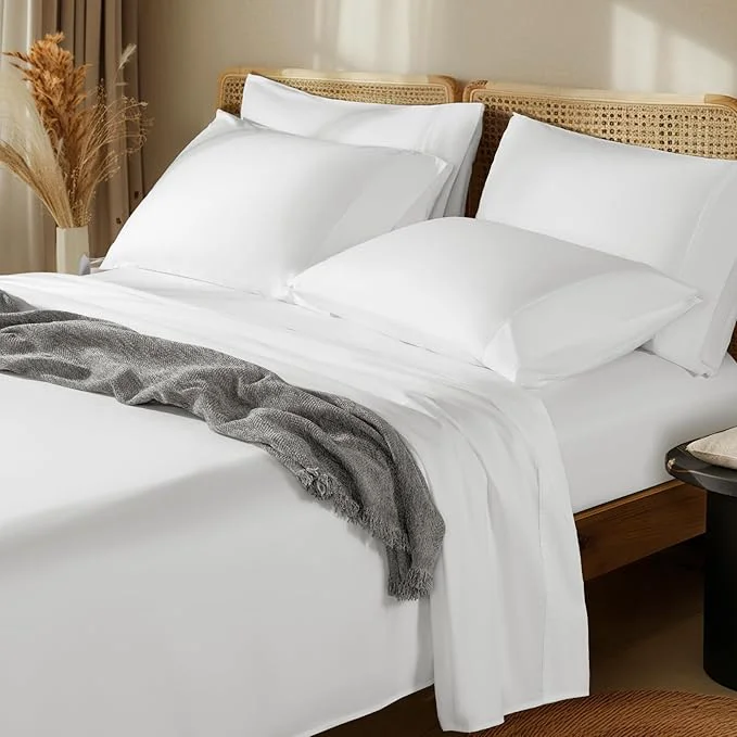 Unique LBRO2M 1000 Thread Count Egyptian Cotton Sheets Set 6 Piece Sets Eco-Friendly