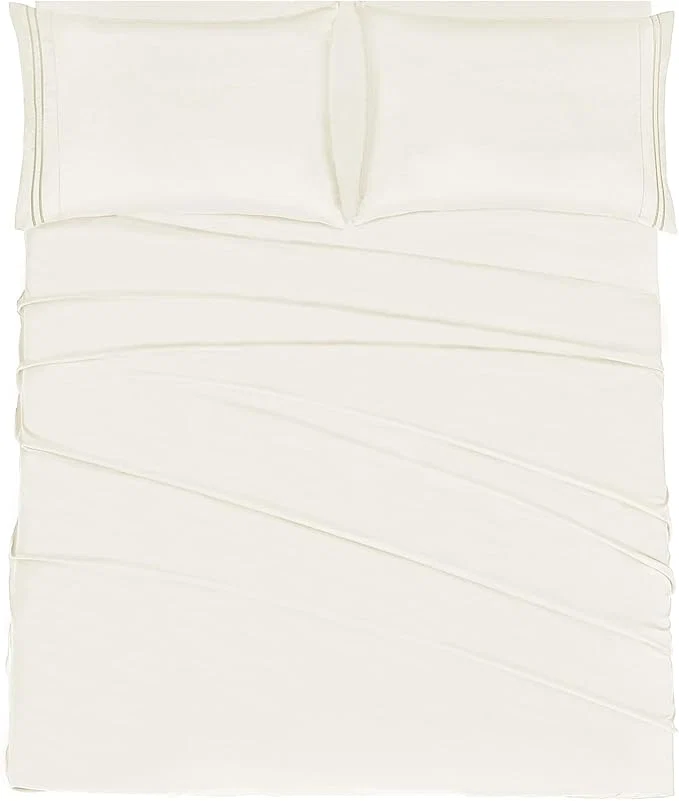 Soft Mejoroom California King Size Sheet Set Authentic