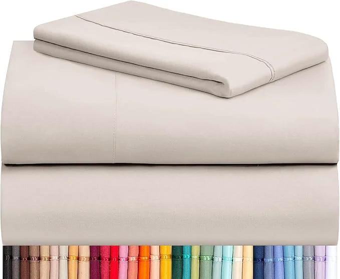 Specialty LuxClub 3 PC Twin XL Sheet Set Deep Pockets Wrinkle Cooling Bed Sheets Trusted