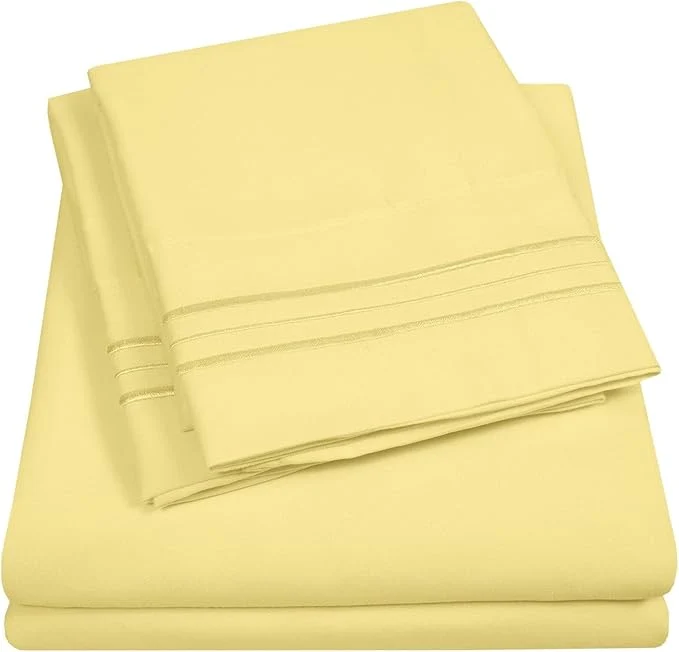 Enhanced Split King Size Size Sheet Set Breathable