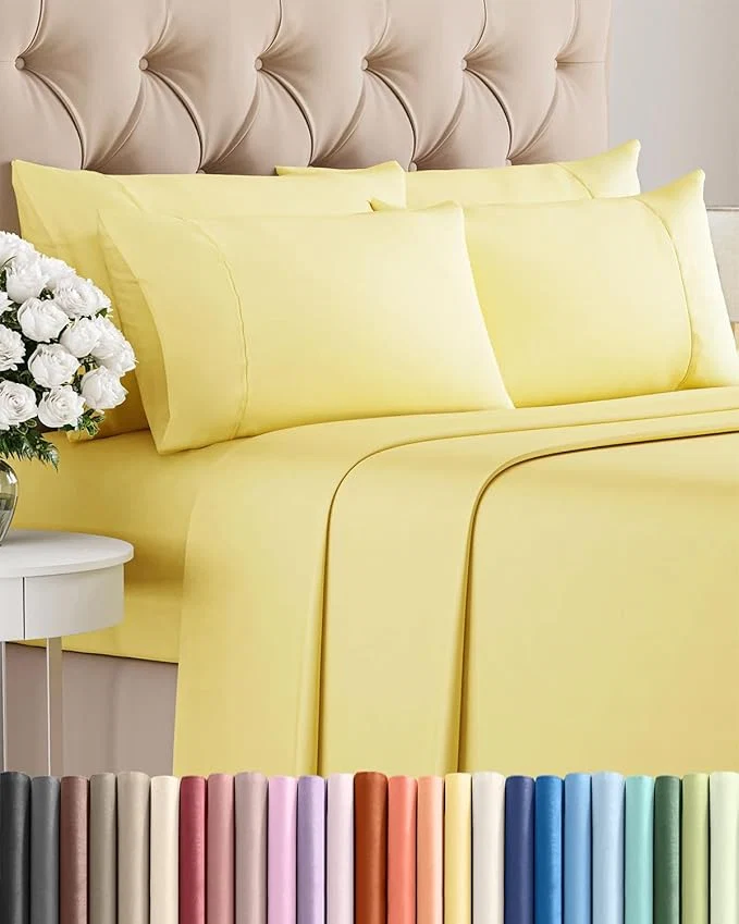Fine Full 6 Piece Sheet Set Green