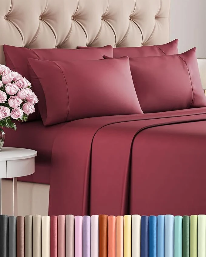 Relaxed Cal King 6 Piece Sheet Set Unique