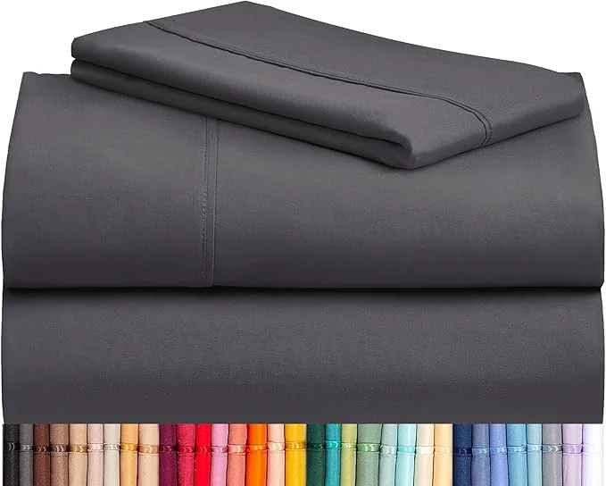 Casual LuxClub 3 PC Twin Sheet Set Deep Pockets Wrinkle Cooling Bed Sheets Hotel Enhanced