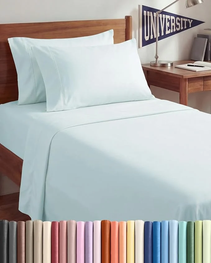 Fashionable Twin XL 4 Piece Sheet Set Soft