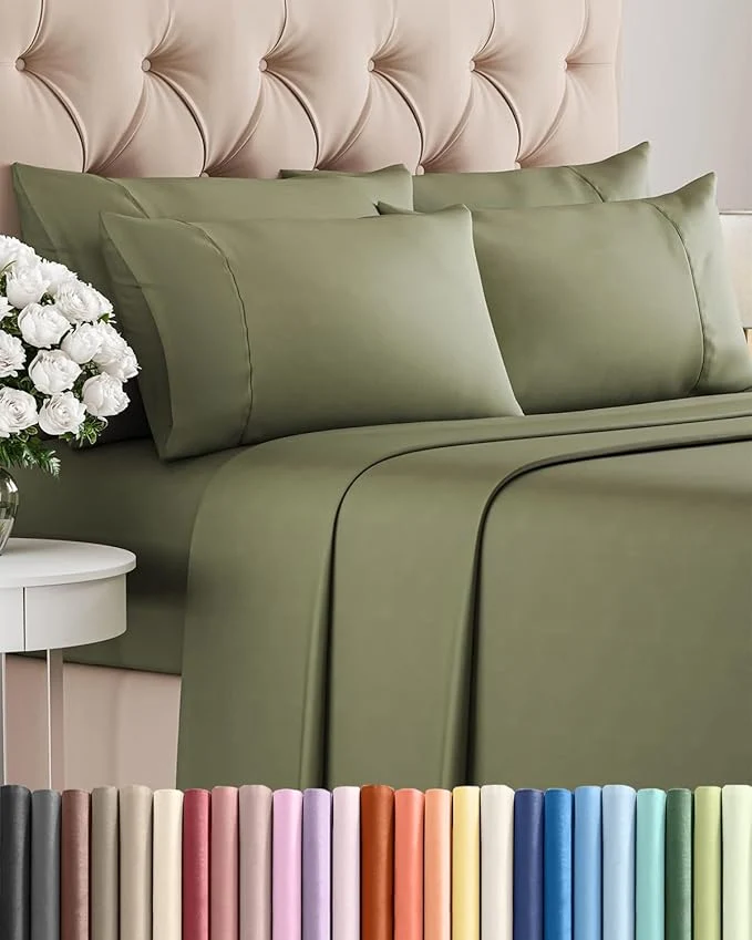 Exceptional Cal King 6 Piece Sheet Set Smooth