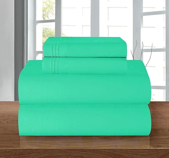 Artisan Elegant Comfort Luxury 1500 Premium Hotel Quality Microfiber 4-Piece Sheet Set Flexible