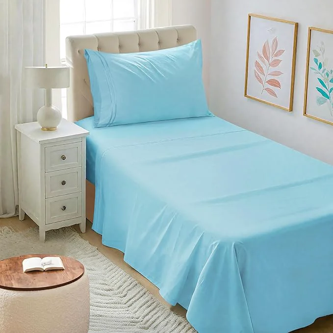 Efficient Mejoroom Twin XL Sheet Set Pure