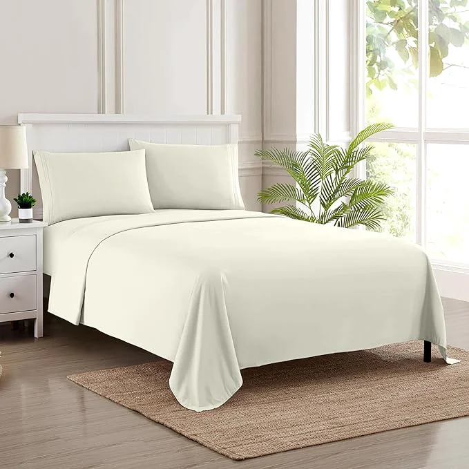 Unique Twin Sheets – Breathable Luxury Sheets – 1800 Supreme Collection Extra Soft Excellent