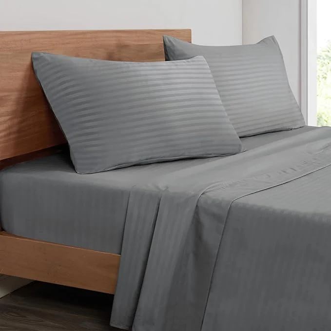 Elegant Mejoroom Striped Full Size Sheets – Extra Soft Full Size Bed Sheets Innovative