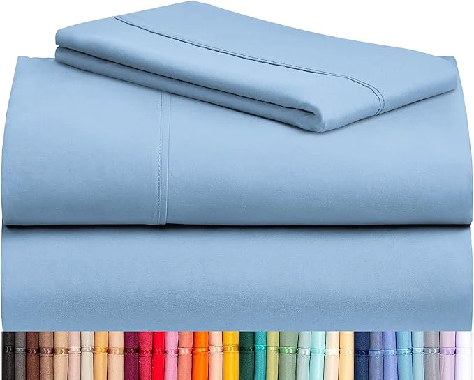 Stylish LuxClub Twin XL Sheets Organic