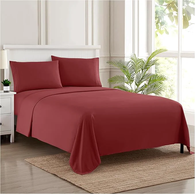 Verified Twin XL Sheets – Breathable Luxury Sheets – 1800 Supreme Collection Extra Soft High-Quality