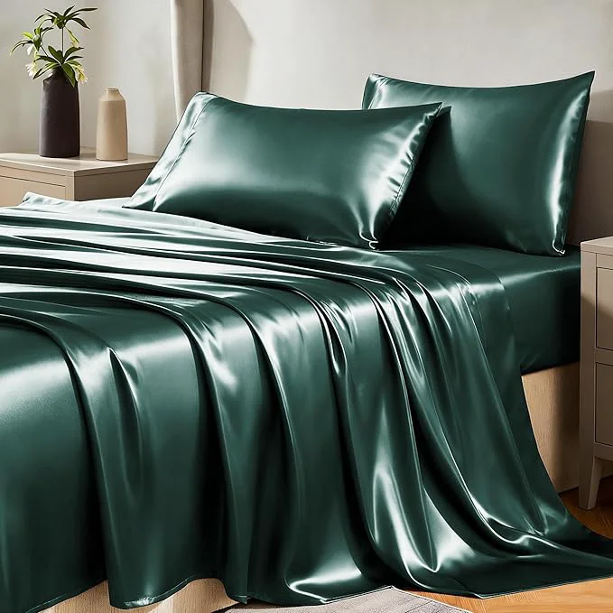 Durable CozyLux Satin Sheets Full Size Sheets Original