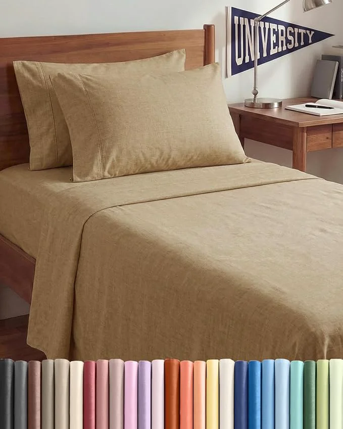 Clean Twin XL Sheets Set 6 Piece Quality