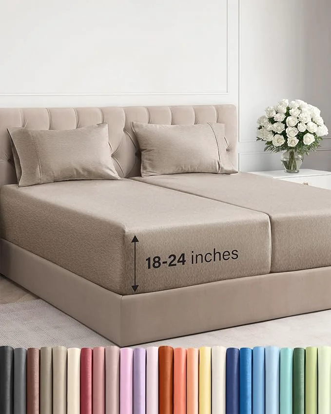 Crafted Extra Deep Split King Sheet Set Excellent