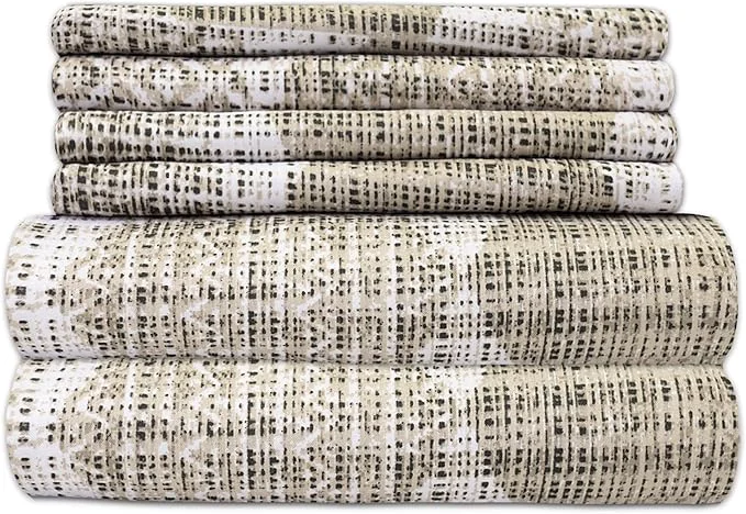 Breathable Queen Sheets Printed Long-Lasting