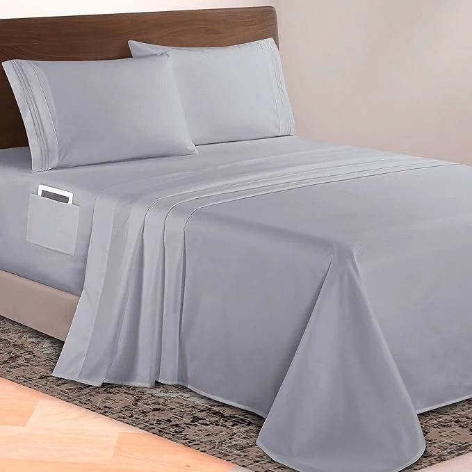 Elite Elegant Comfort Luxurious 1500 Premium Hotel Quality Microfiber 4-Piece Sheet