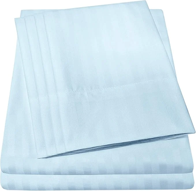 Effective Dobby Stripe Queen Sheets Authentic