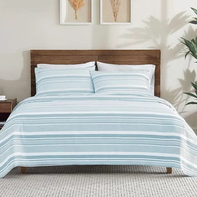 Specialty ClevaHome Classic Stripe Sheet Set Safe