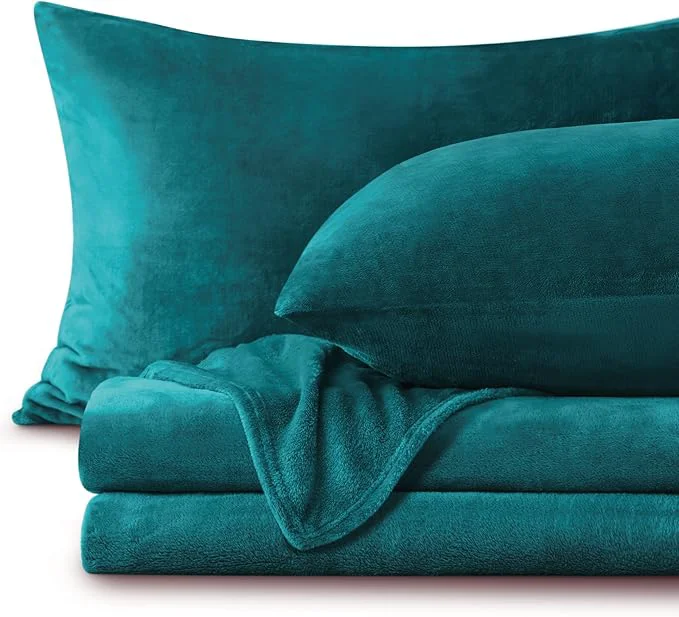 Proven BEDELITE Flannel Sheets Full Size Teal Soft