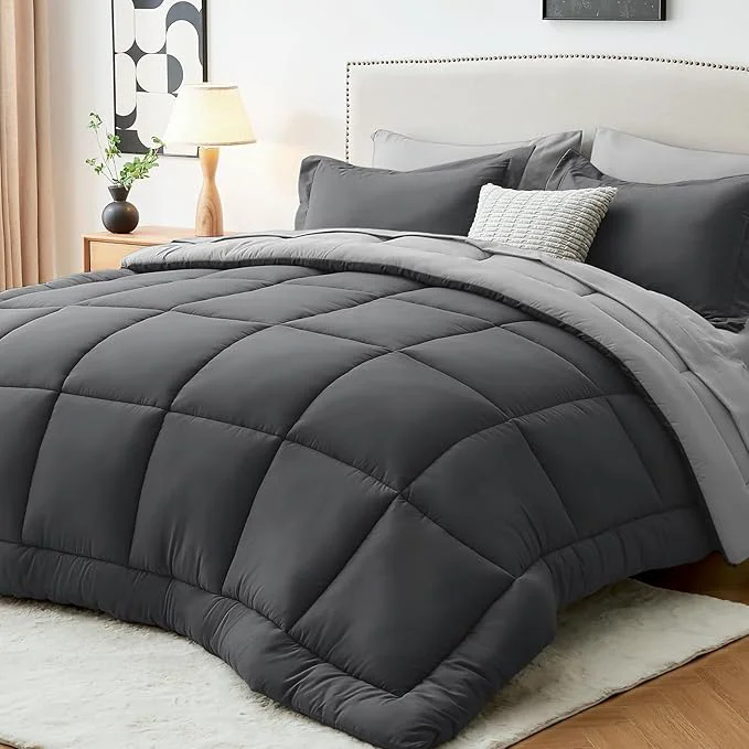 Refined Sasttie Twin Comforter Set 5 Pieces Bed in a Bag Twin Complete Bedding Set Verified