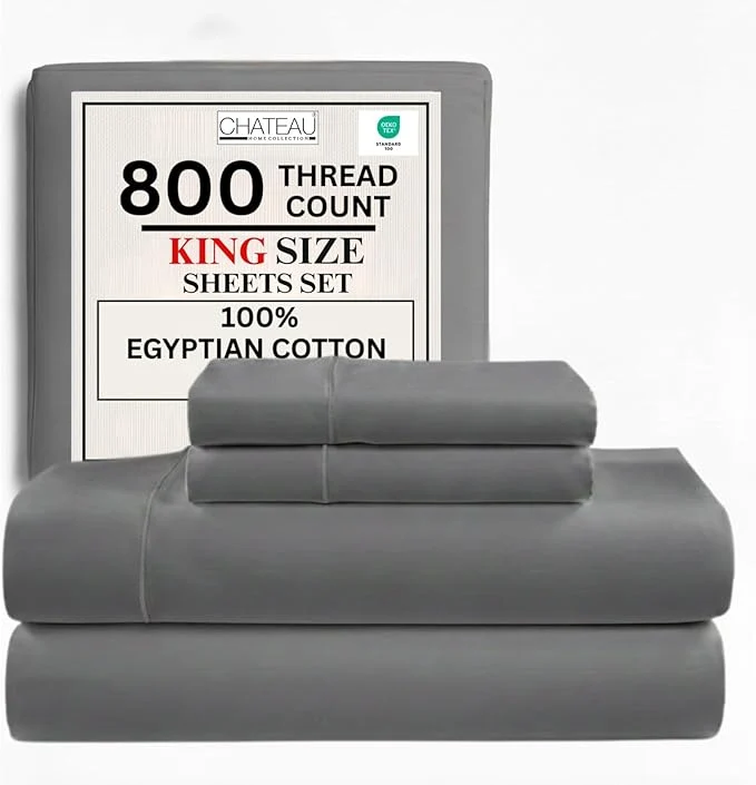 Quality Cotton Sheets King Size Sheets Set Functional