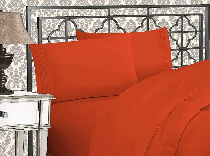 Refined Elegant Comfort Luxurious 1500 Premium Hotel Quality Microfiber Three Line Excellent