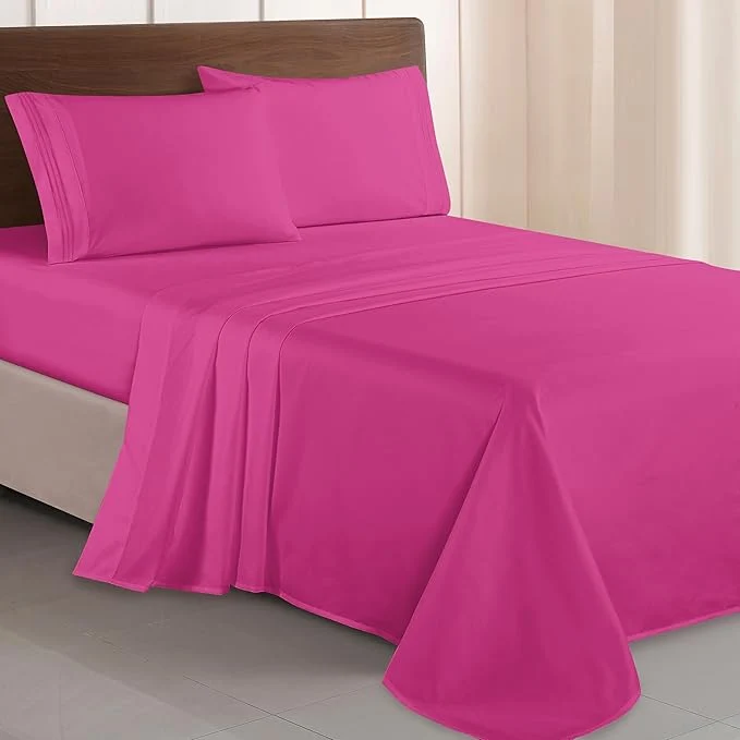 Consistent Elegant Comfort Luxurious 1500 Premium Hotel Quality Microfiber Three Line Solid