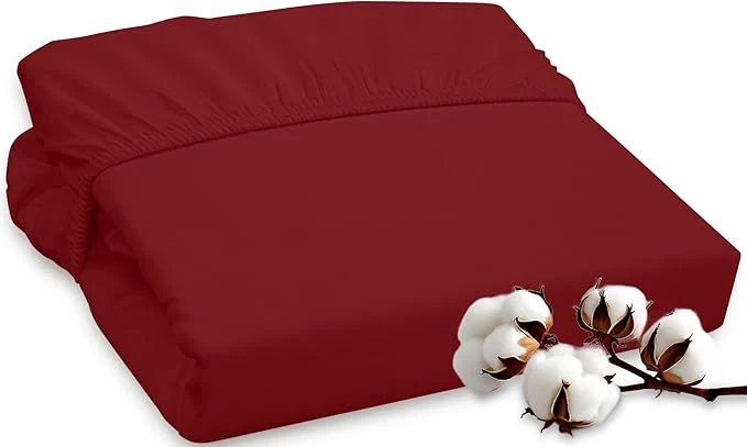 Authentic ROYALE LINENS 300 Thread Count Long Staple Combed Cotton Fitted Sheet King Outstanding