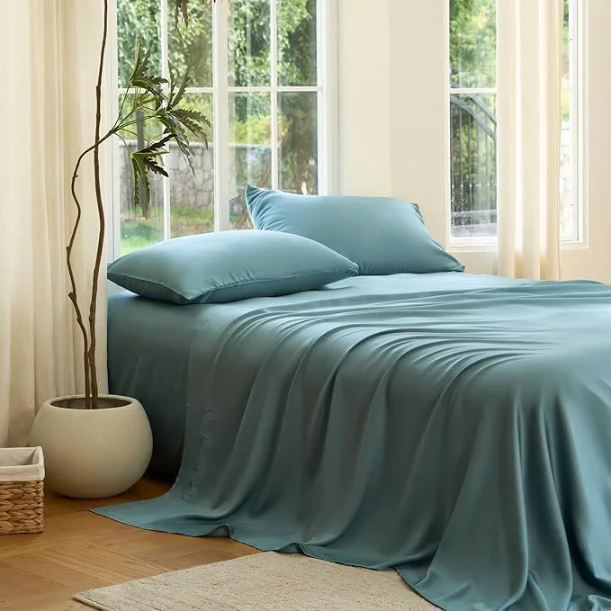 Versatile DOZ Sheet Set Viscose derived from Bamboo Organically Grown Buttery Soft Powerful