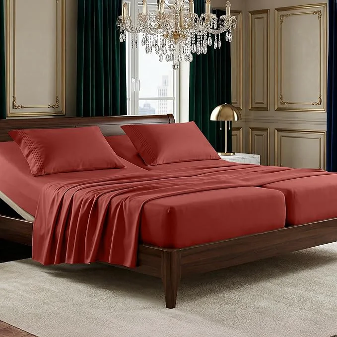Flexible Elegant Comfort Luxurious 1500 Premium Hotel Quality Microfiber Three Line Carefully Designed