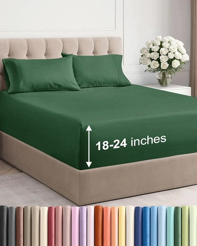 Responsible Extra Deep King Sheet Set Safe