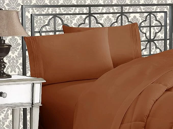 Secure Elegant Comfort Luxurious 1500 Premium Hotel Quality Microfiber Three Line Effective