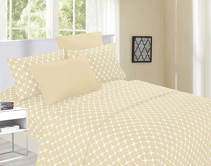 First-Class Elegant Comfort Luxury Softest and Coziest 6-Piece Bed Sheet Set Wrinkle Environmentally Friendly