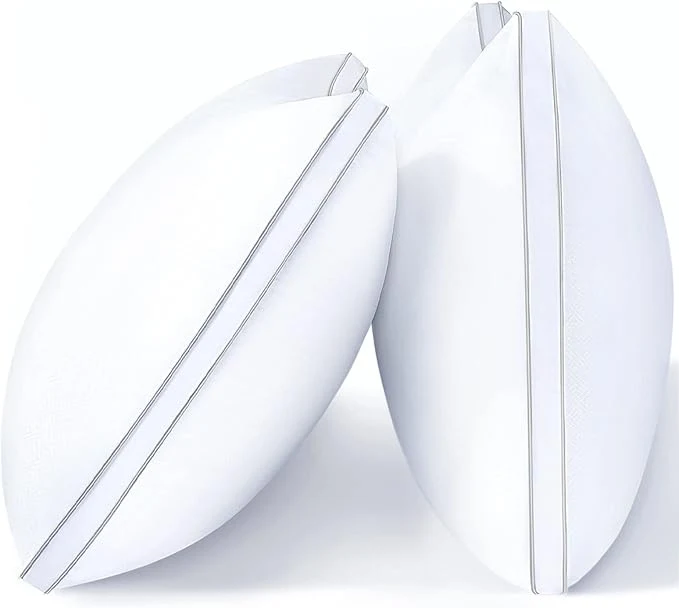 Fine Crafted viewstar Bed Pillows Different Sizes Set of 2 Hotel Quality Cooling Down Expertly Made