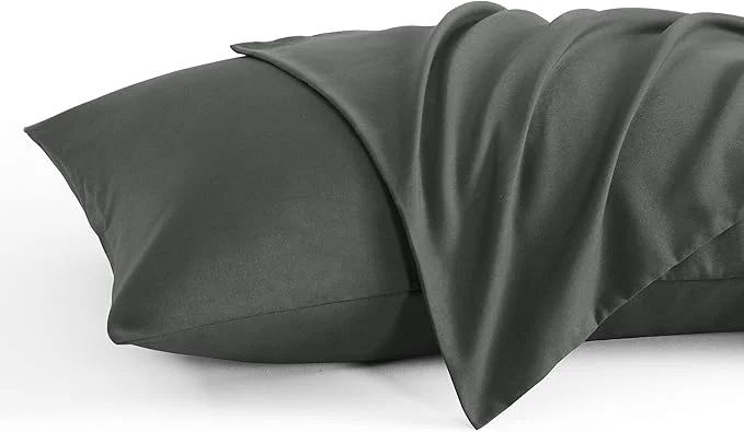 Elite NTBAY Standard Pillow Cases Set of 2 2 Pack Brushed Microfiber 20×26 Pillow Efficient