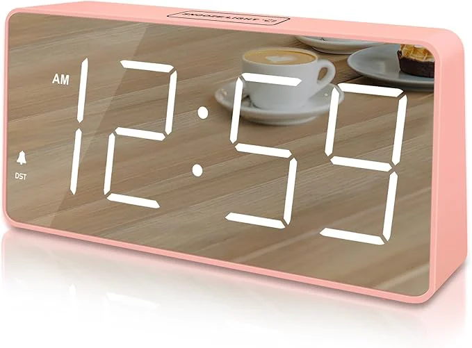 Expertly Made Peakeep Digital Clock Alarm Clock Battery Backup Powered Smart