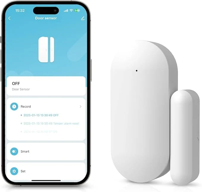 Professional Door Alarm Window Sensors Door Open Alarm Long Battery Life Wireless Solid